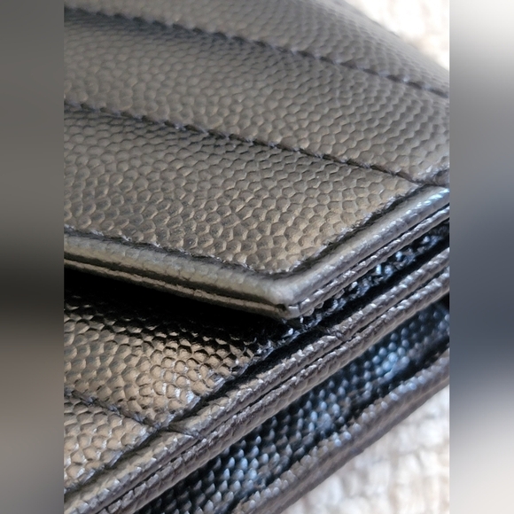 YSL Matelasse Quilted Leather Wallet - Picture 8 of 15